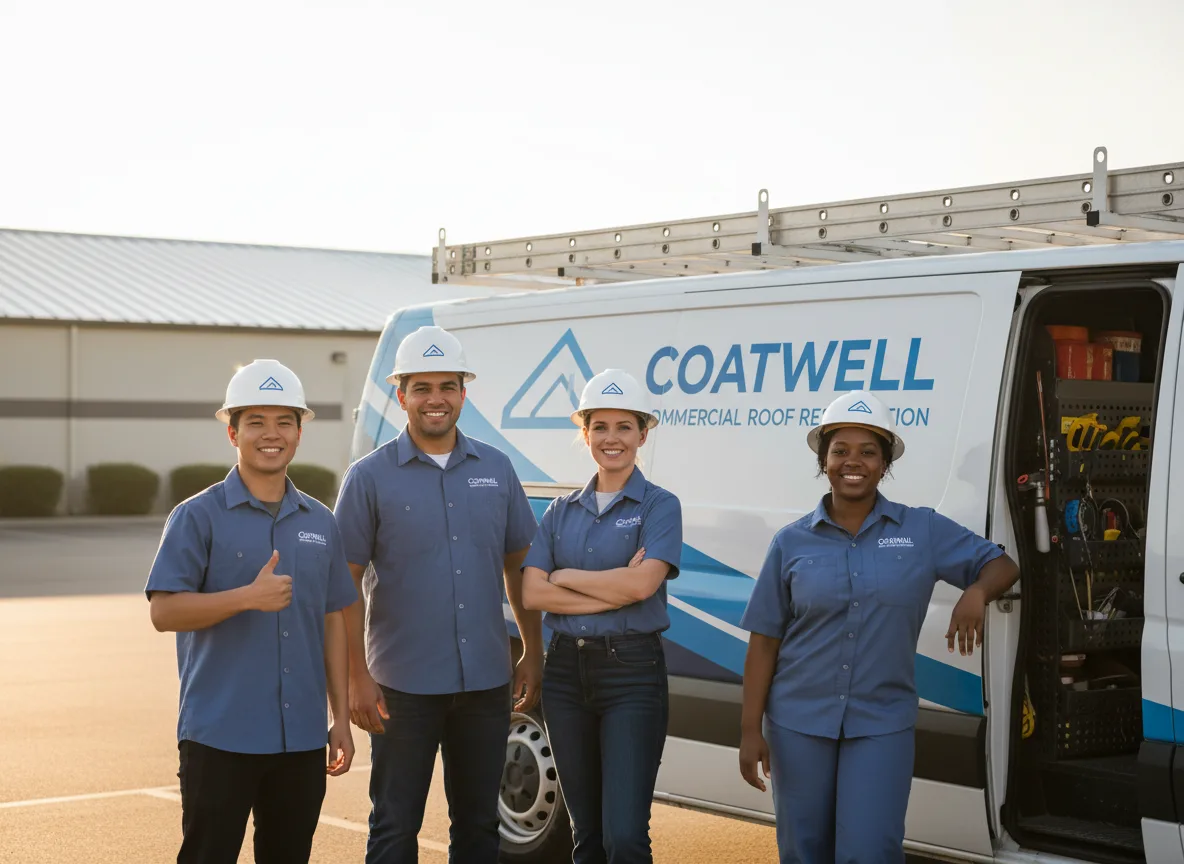 Commercial roof coating company in Yaphank, NY